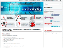 Tablet Screenshot of ipas-systeme.de